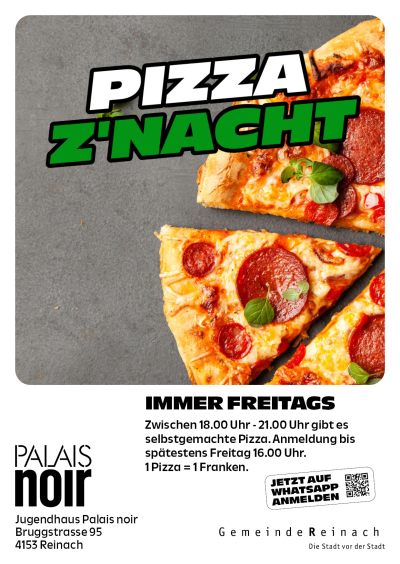 Pizza Z'Nacht für Jugendliche