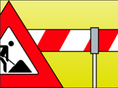 Sperrung: Kreuzung Ettingerstrasse